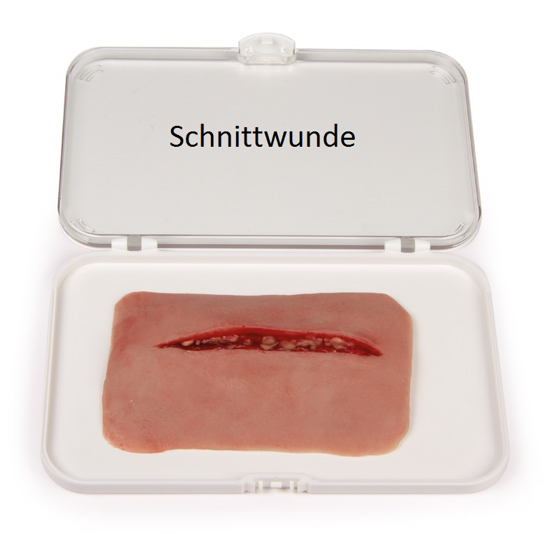 Wundmoulage Schnittwunde