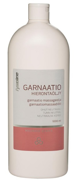 Massageöl Garnaatio